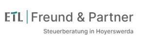 Firmenlogo: ETL Freund & Partner GmbH Steuerberatungsgesellschaft & Co. Hoyerswerda KG