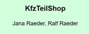 Firmenlogo: KfzTeilShop